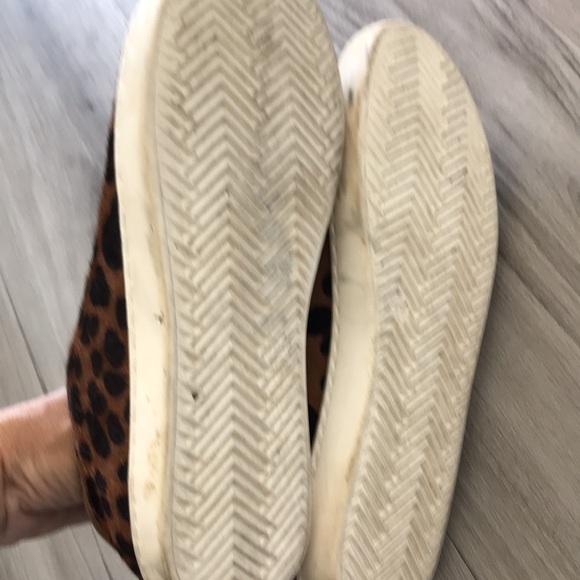 🤎 Sezane Leopard Print Jack Sneaker Size 38 - Picture 13 of 17